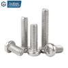 GUWANJI 304 Stainless Steel Cross Recessed Pan Head Machine Screws