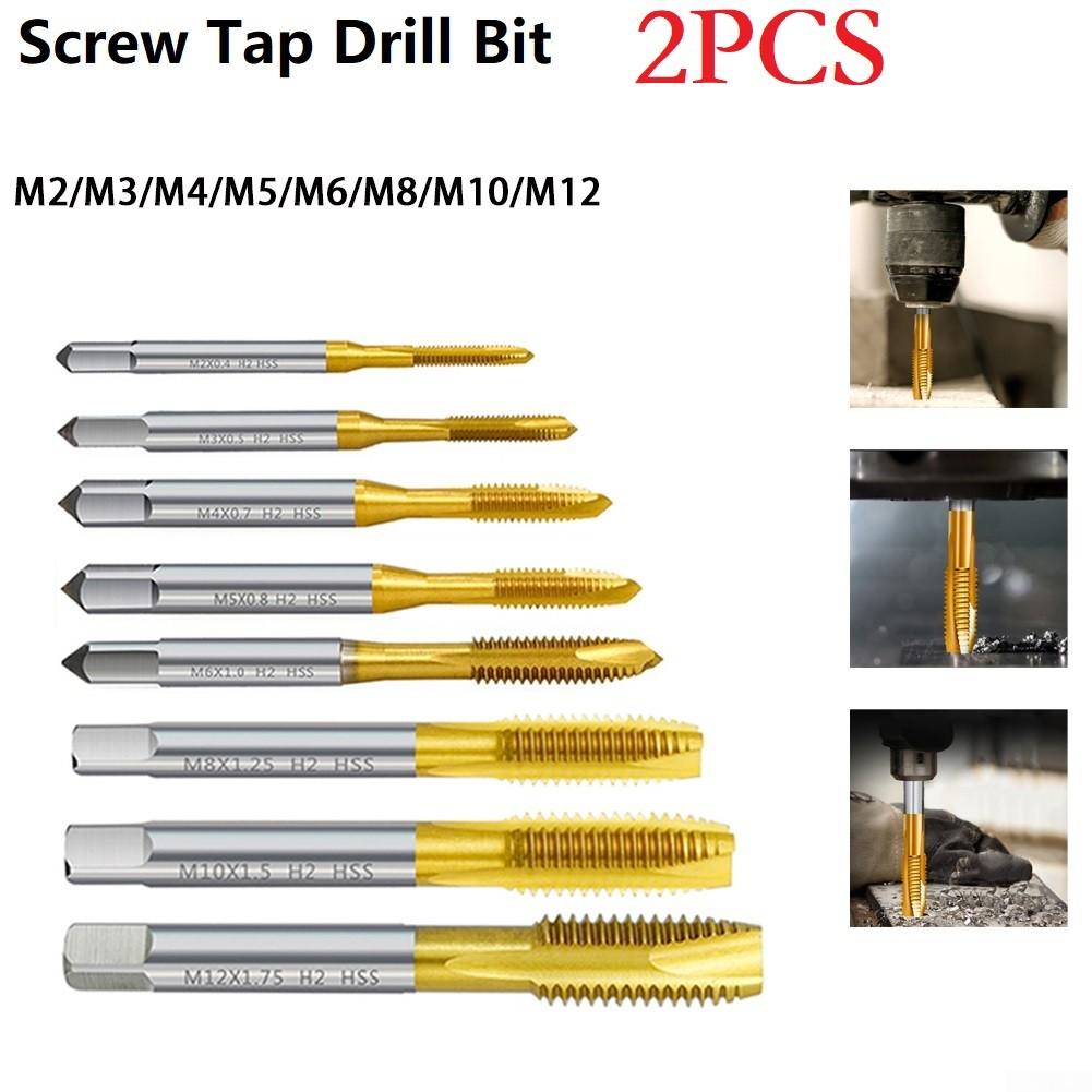 Ручной инструмент Резьбовой метчик из быстрорежущей стали 6542 с прямой канавкой