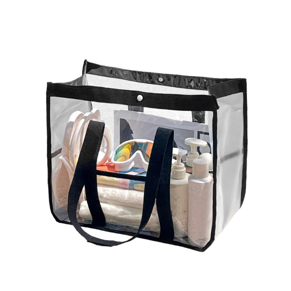 Водонепроницаемая сумка для хранения для плавания из ПВХ, пляжная сумка, простая прозрачная косметичка, предметы первой необходимости