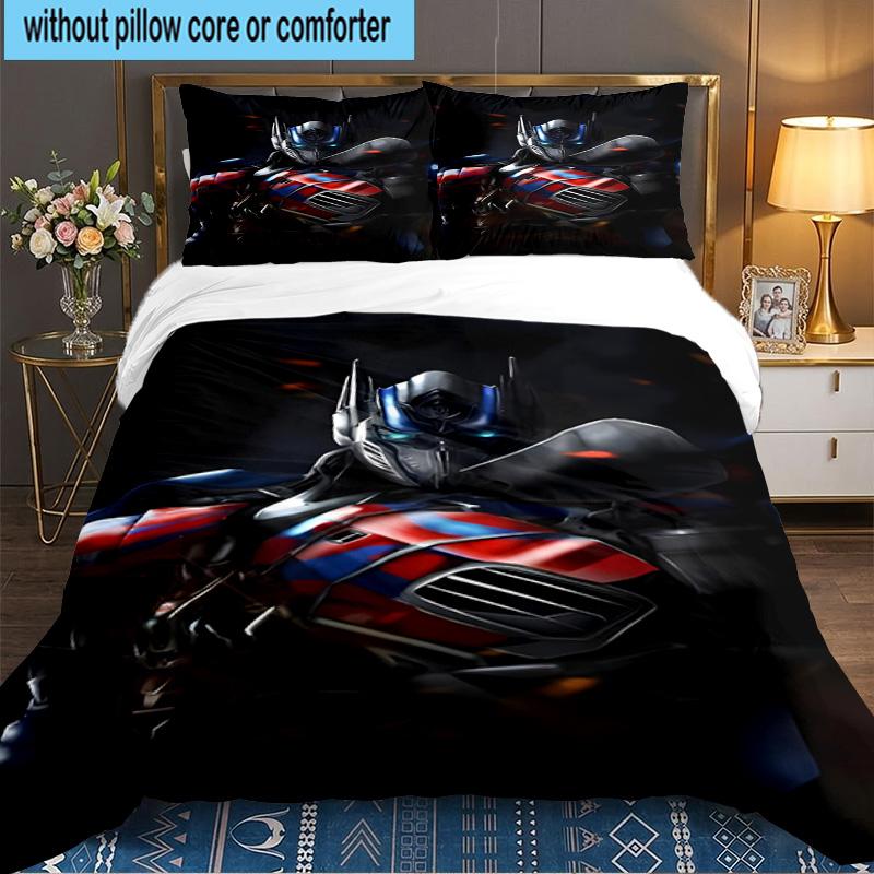 Clown villain 3pcs Bedding Set,Including 1pc Duvet Cover And 2pcs Pillowcases Perfect Gift for Christmas,Ideal for Bedroom, Dormitory