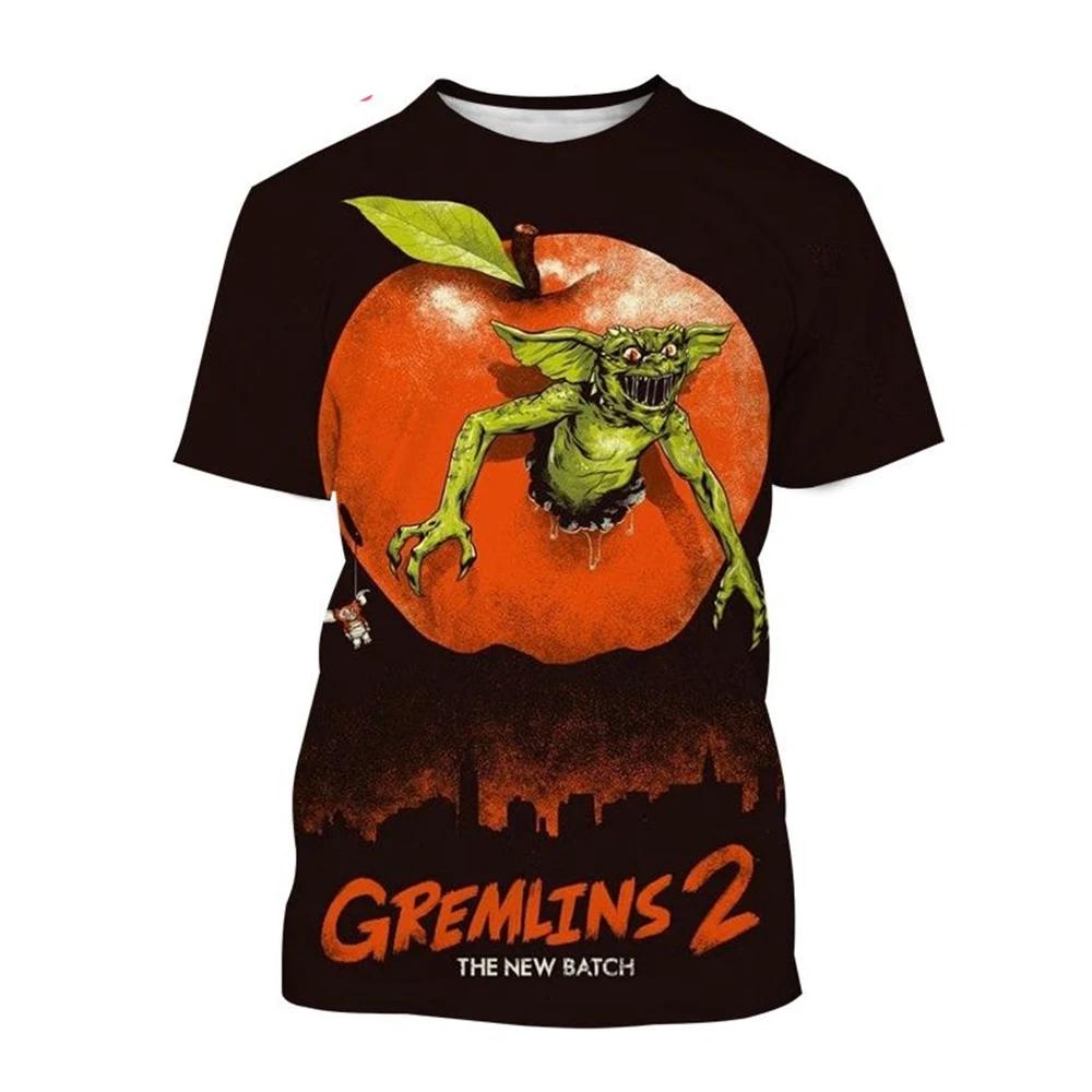 Мужские и женские футболки с 3D-принтом «Маленькое привидение», футболки с принтом кукольных монстров, рождественские фильмы ужасов, новая мода, доступная цена