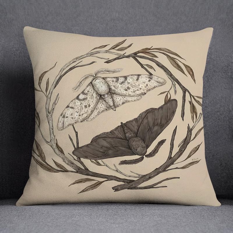 Серия лесных животных, наволочка с декоративным узором для гостиной, дивана, спальни, украшение для дома, наволочка, украшение автомобиля, подушка