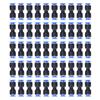 50Pcs Straight Pneumatic Connector Push To Connect Fittings for PU?4 Air Tube Industrial Supplies