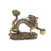Antique Bronze Copper Traditional Chinese Dragon Ornaments Home Decoration Accessories Souvenir for Collection