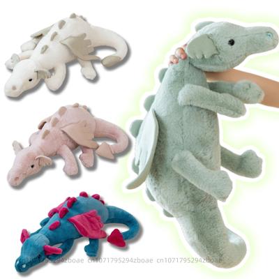 30-90 см мультяшный летающий дракон плюшевая игрушка с крыльями синий зеленый белый розовый длинный дракон плюшевая игрушка подушка подарок для мальчика и девочки