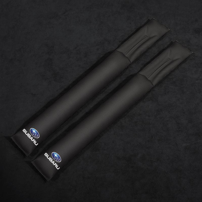 2PCS Car Seat Gap Filler Side Seam Plug Strip Leak-proof Filling Strip For Subaru Impreza Legacy WRX STI BRZ XV WRC Forester Crosstrek