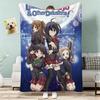 Love Chunibyo  Other Delusions Throw Lightweight g Flannel Blanket Soft Skinfriendly for Summer Cooling