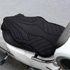 Black Motorbike Pillow Pad Anti-slip Seat Cover 3D Seat Mat  Motorcycle Accessories