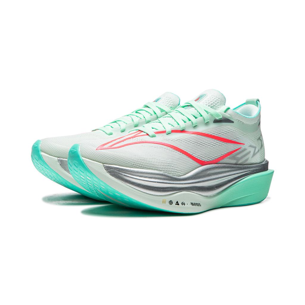 Беговые кроссовки Li Ning Feidian 6 Elite с амортизацией, унисекс, ледяно-голубые ARMW001-34
