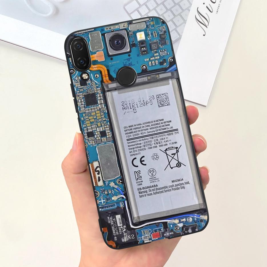 For Huawei Nova 3i Case INE-LX1 Cute Astronauts Cover Soft Silicone Phone Case For Huawei P Smart Plus 2018 Nova3i Fundas Bumper