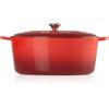 Чугунная жаровня Le Creuset Signature овальная 40 см вишнево-красная 14,8 л (21178400602430)