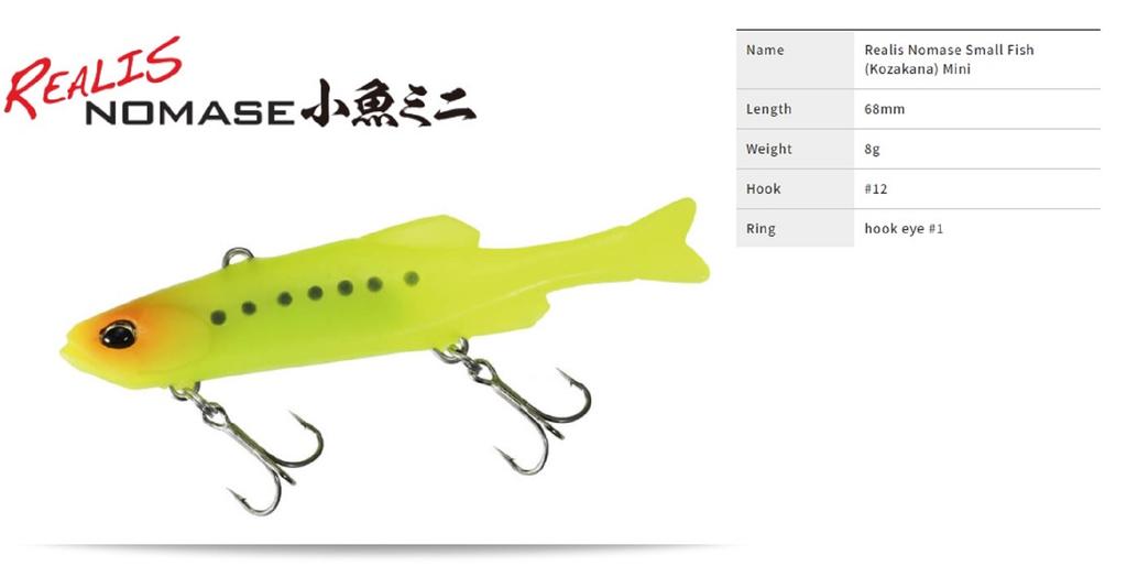 DUO Мягкая приманка Realis Nomase Kozakana Mini 68 мм 5028 (3761)