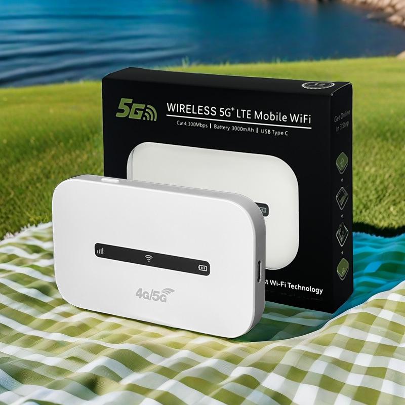 Thailand-Cambodia 4G Portable WiFi Router with SIM Slot and 3000mAh Battery M6