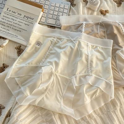 Большие размеры женские дышащие ультратонкие бесследные удобные дышащие высокоэластичные новые утягивающие трусики для живота