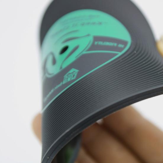 Противоскользящая подставка для напитков из ПВХ в стиле ретро, ​​CD-дизайн, коврик для кофе, подставка для столовых приборов