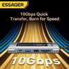 Essager USB-концентратор 8-в-1 с функцией хранения диска USB Type-c к HDMI-совместимой док-станции для ноутбука Macbook Pro Air M1 M2