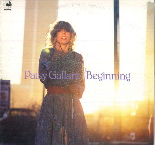 Виниловая пластинка PATSY GALLANT - Beginning DSP5114PROMO DISCOMATE 1980 Япония Джаз Б/у