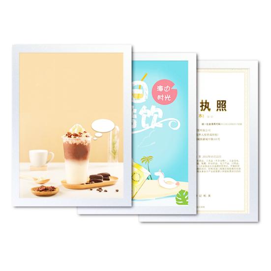 Магнитный держатель для табличек, настенный, самоклеящийся, дисплей, фоторамка, водонепроницаемый, прозрачный ПВХ, держатель для документов для дома, школы, офиса, стены, двери, холодильника