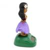 Dancing Hawaii Girl Hula Girl Dashboard Bobble Shaking Head Doll | Solar Power Hawaiian