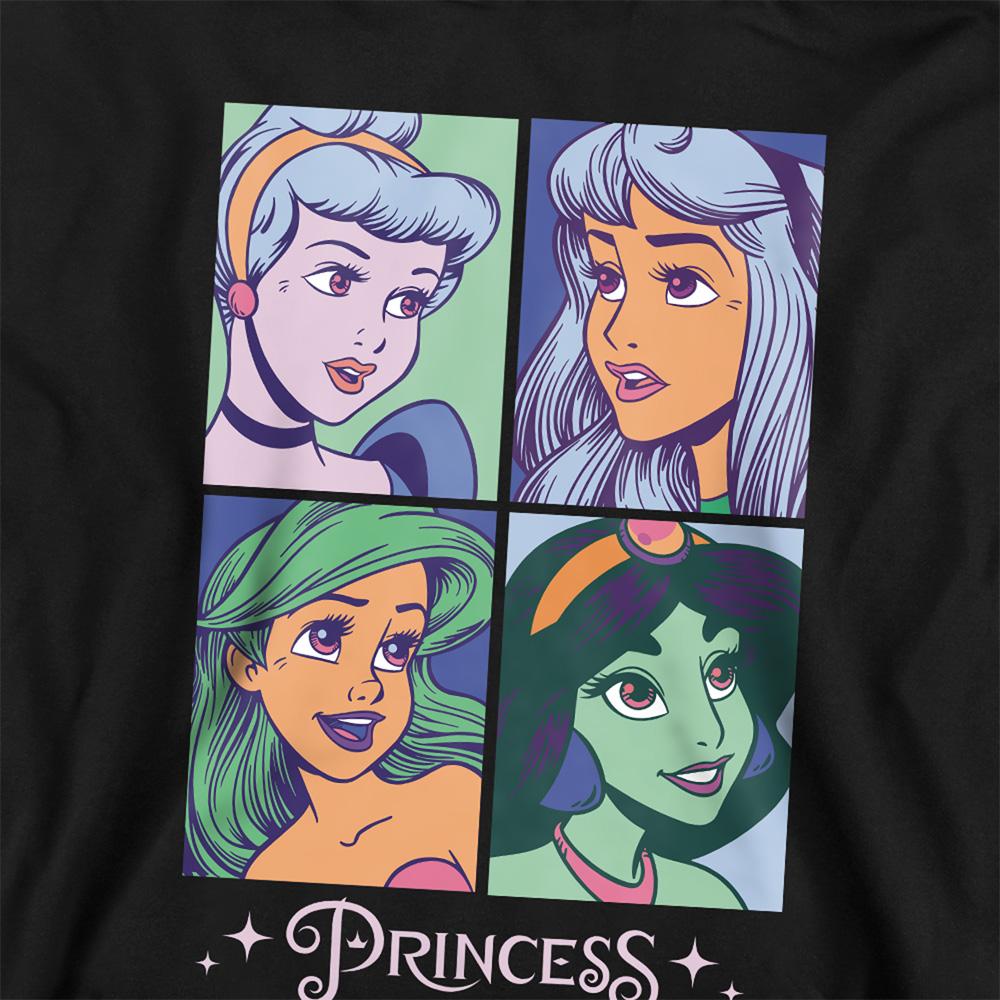 Disney Princess Childrens/Kids Faces Hoodie