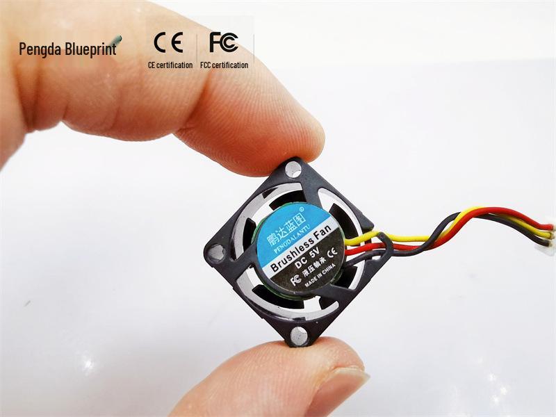 Hydraulic Bearing 2CM Silent 5V Three-Wire FG Speed Micro Laptop Cooler (2010)