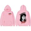 Худи Jackson King of Pop Bad Era Мужская одежда Мода Классические Толстовки Хип-хоп Флисовые Пуловеры