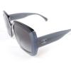 Excellent CHANEL sunglasses COCO Mark Eyewear Gray Black Clear Gray Women 71685A Used