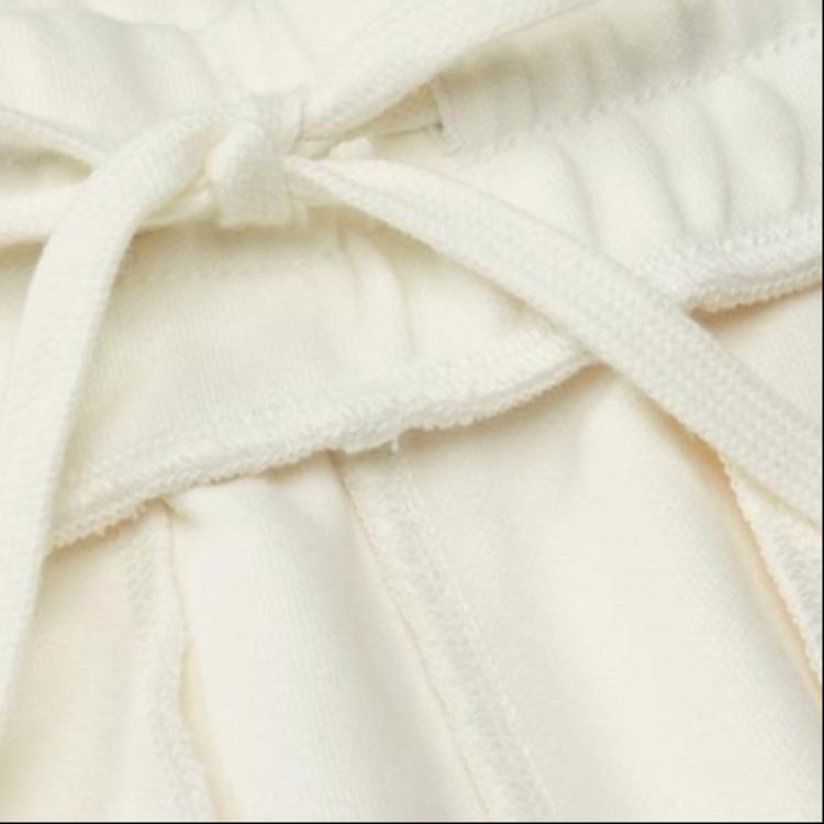 Reebok Свободные повседневные брюки со средней талией и буквами, женские брюки цвета Off-White 24SRC602WGW2