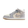 Детские кроссовки Air 1 Mid SE PS Coconut Milk Particle Grey Cream White DN4345-100