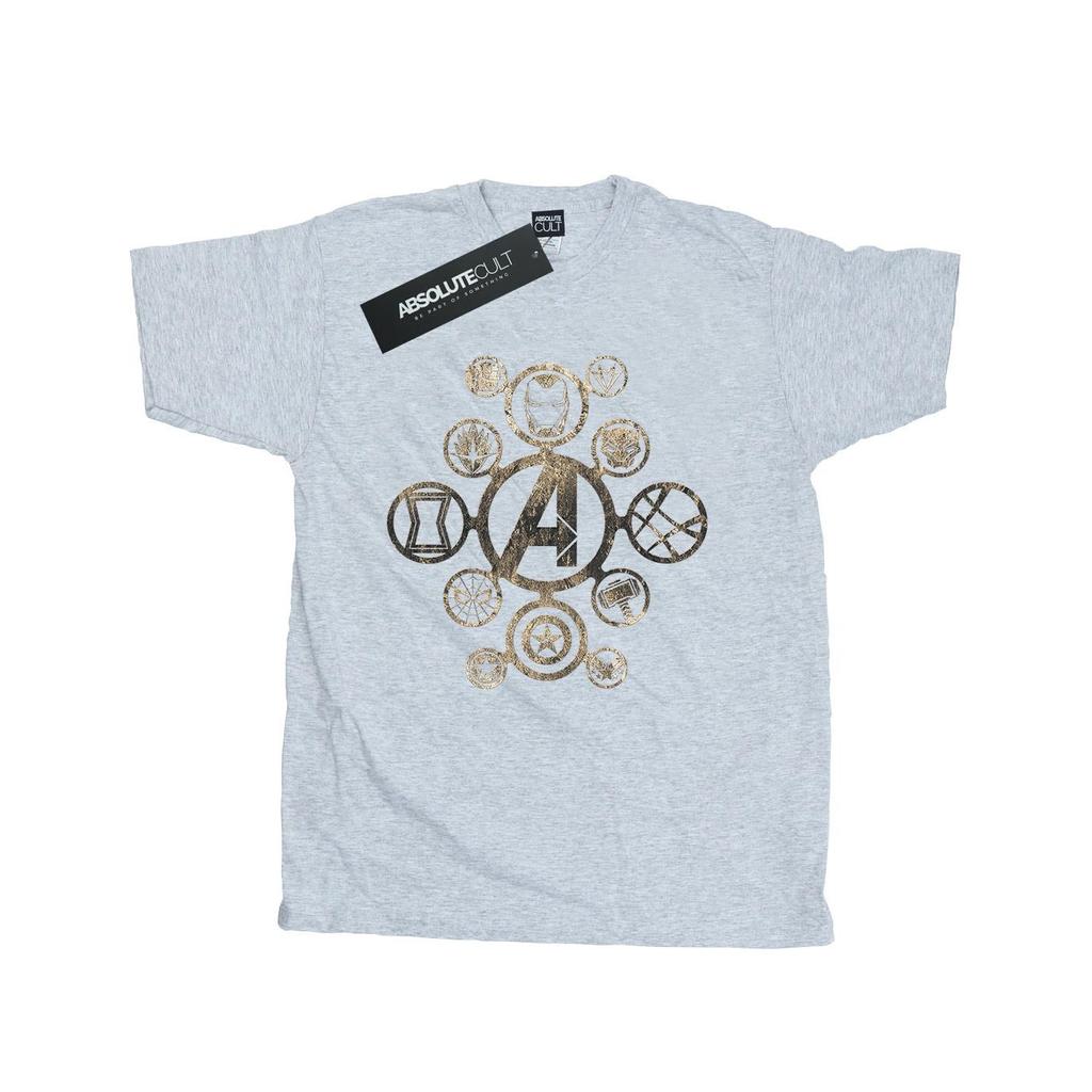 Avengers Infinity War Mens Icons Cotton T-Shirt
