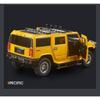 1/18 HUMMER H2 Highway 61 SUV Diecast Car Model Sound Light Simulation Kids Gift