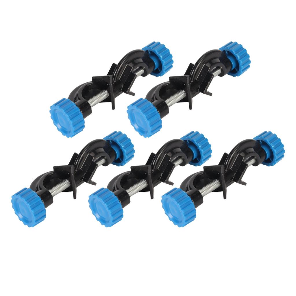 5 шт. держатель зажима для лабораторной стойки из алюминиевого сплава, угловой держатель зажима для лабораторной стойки с возможностью вращения