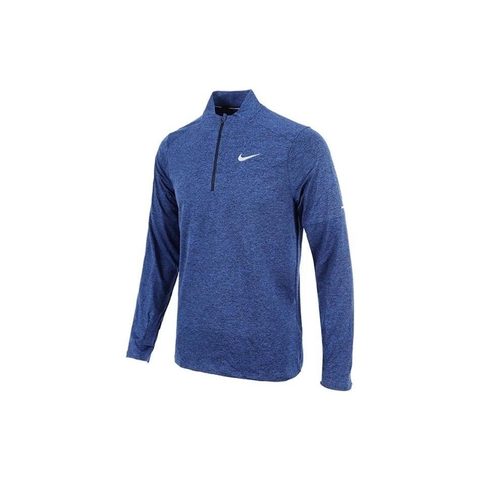 Nike Футболки Мужские Темно-синие С круглым вырезом Умеренный прямой крой DD4757-451