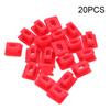 Red Insert Grommets Interior Accessories 20pcs/set Car Fasten Clips For BMW E46/E65/E66/E83N Dashboard Dash Trim Strip Clips Panel Fixing Buckles