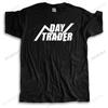 Мужские хлопковые топы Мужская футболка с круглым вырезом DAY TRADER женская унисекс футболка повседневные футболки Хлопковая футболка бренда Shubuzhi Прямая поставка