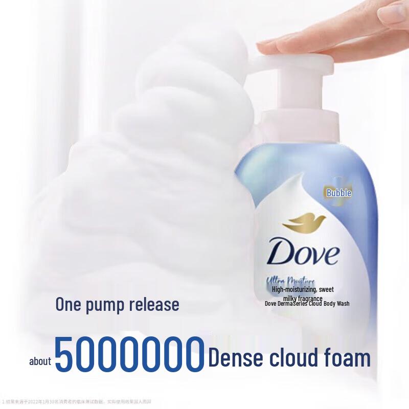 Dove Глубоко питающий пенящийся гель для душа
