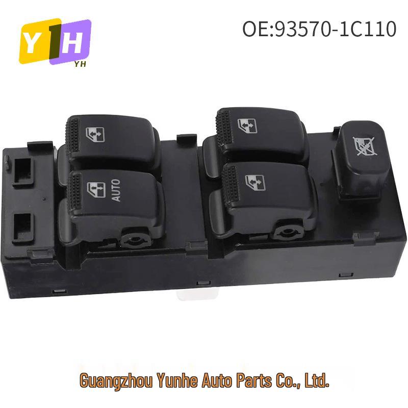 Подходит для Hyundai 03-10: 93570-1C110 Переключатель управления стеклоподъемником