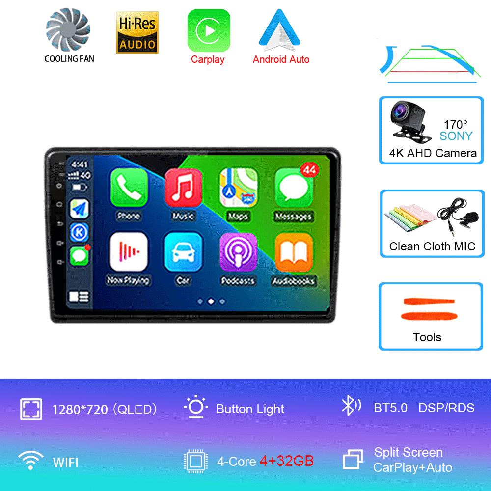 Для Citroen C3 XR 2019 2020 2021 2022 Android 14 Carplay Автомагнитола Навигация Мультимедиа Плеер Стерео WiFi+4G видео BT DVD 2DIN