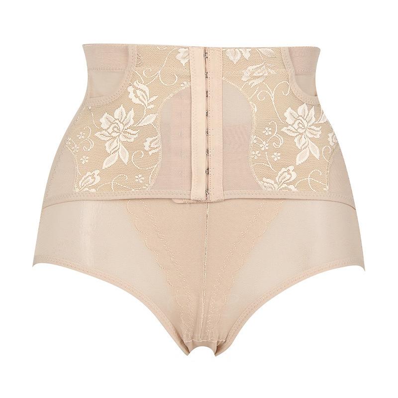 Flarixa High Waist Postpartum Body Shaping Pants Women's Briefs Seamless Briefs Tummy Control Body Shaping Pants