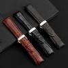 Натуральная кожа Ремешок для часов для Tissot T035 Ремешок Мужской 1853 T035627 T035617 T035407 Серия Изогнутое крепление 22мм 23мм 24мм