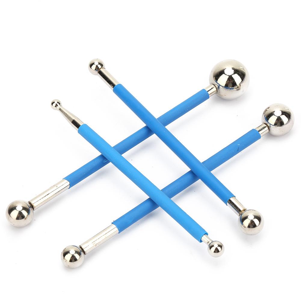 4Pcs Double Steel Pressed Ball Ceramic Floor Grout Glue Scraping Construction Tools