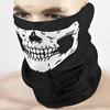 Men Tubular Skull Motorcycle Scarf Neck Face Mask Ski Paintball Biker Headband