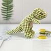Новая жевательная игрушка для собак, мягкая, забавная, в форме динозавра, для кошек, из кукурузной шерсти, вокальная, подходит для тренировок, упражнений, имитация животного, игрушки для чихуахуа