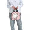 Mochi Cat Chef Peach изолированный ланч-бокс для пикника на открытом воздухе персик и гома многоразовый термохолодильник ланч-бокс для женщин и детей