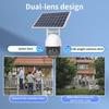 Cámara de seguridad solar 4G panorámica 360 HD con control remoto por aplicación para exteriores