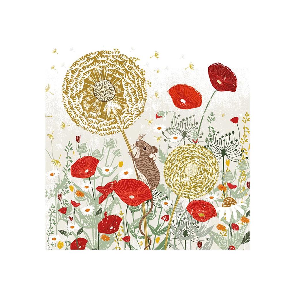 Summer Thornton Woodland Nature Mouse Print