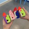 Уникальный 3D-печатный гравитационный морковный нож Отлично подходит для розыгрышей и игр Силиконовый материал