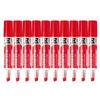 Pentel Whiteboard Marker Nockle Red Set of 10 EMWL6W-B