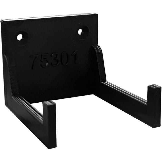 Wall Mount for Lego Star Wars Luke Skywalker’s x-Wing Fighter 75301,Vertikal Wall Mount for Brick Modell X-Wing 75301 Black