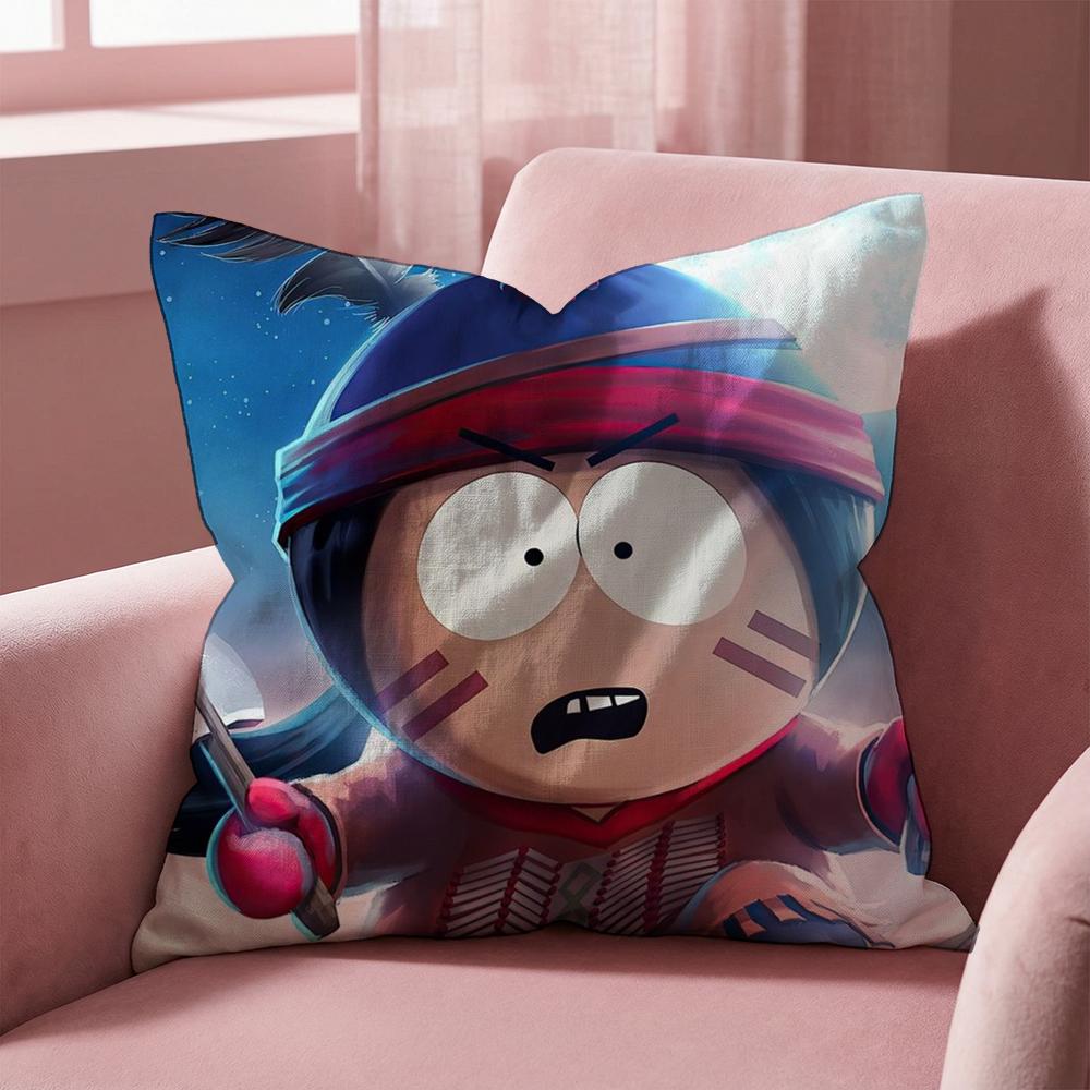 Чехол для подушки animeS South Park, многоцелевой чехол для подушки для дома и автомобиля - Двусторонний, мягкий и прочный для повседневного использования